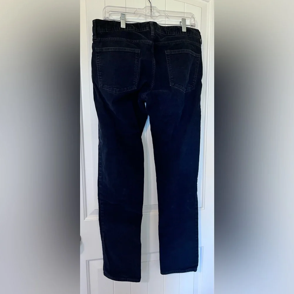 J. Crew Corduroy Navy/Black Pants Style 484 W32 L32
